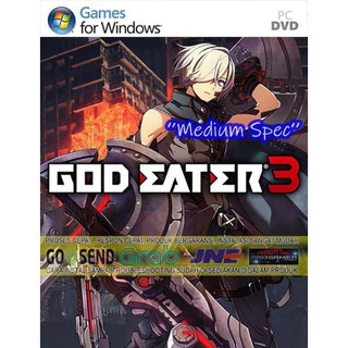 God EATER 3 CD DVD GAME PC เกมแล็ปท็อปสําหรับพีซีแล็ปท็อป