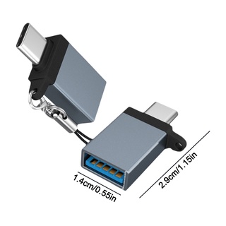 Rr อะแดปเตอร์ Type C เป็น USB 3.0 Type-C OTG สําหรับเครื่องพิมพ์แท็บเล็ต แฟลชไดรฟ์ โทรศัพท์มือถือ Apple HuaWei