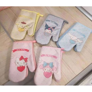 ถุงมือกันความร้อน Sanrio &amp; Duffyลายใหม่ล่าสุด❗❗