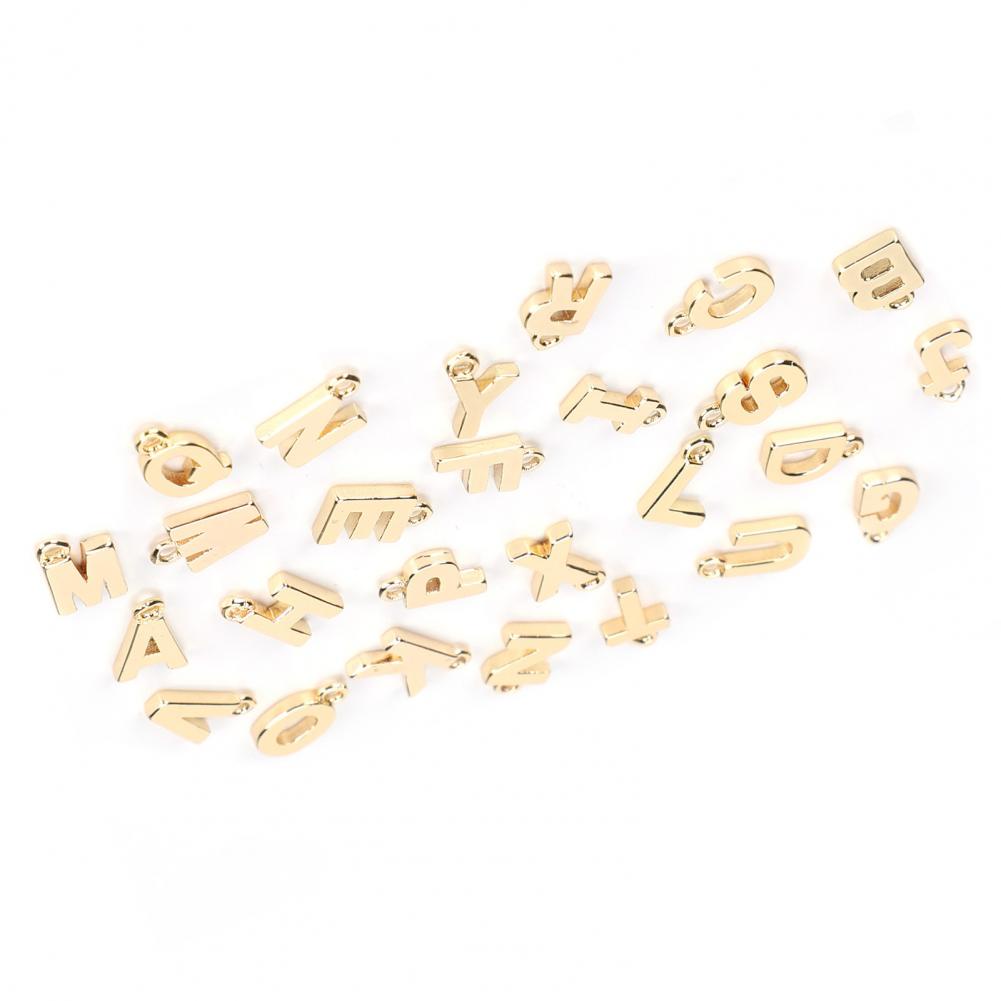 26pcs English Letters Pendant DIY Craft Letters Ornament Kits For ...