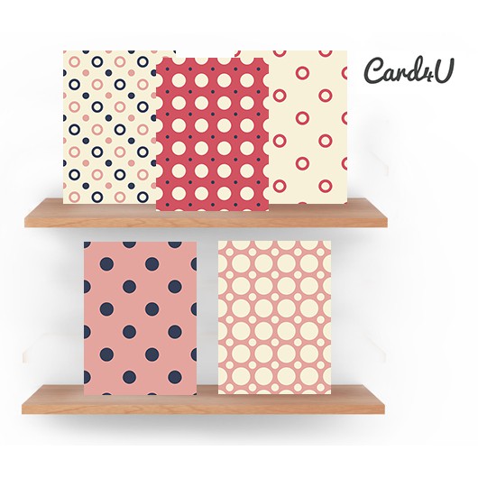 (พร้อมส่ง) การ์ดอวยพร 9.60 Baht/แผ่น (Greeting Card) เพื่อติดของขวัญ ช่อดอกไม้ หรือเขียนข้อความ ชุดร