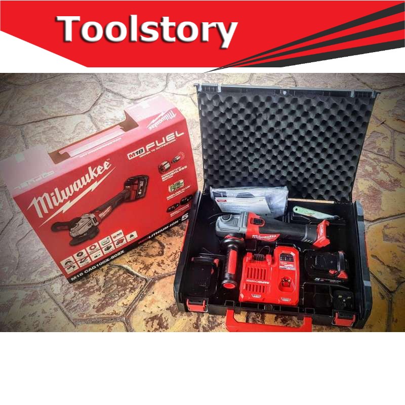 มิลวอกี Milwaukee เครื่องเจียรไร้สาย M18CAG100X ขนาด 4 นิ้ว