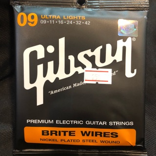 USA แท้!! Gibson สายกีตาร์ไฟฟ้า gibson #09-42