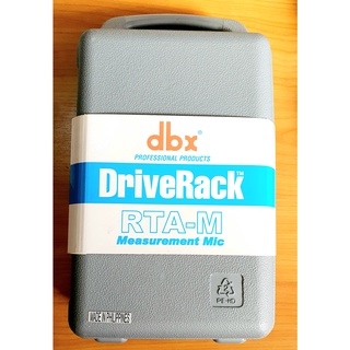 RTA-M DriveRack DBX Measurement Mic Professional อุปกรณ์เซทอัพและจัดการเสียง DriveRack ซีรี่ส์ PA, PX, PA+, PA2 and 260