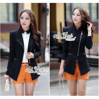 Suit Zipped elegant gold