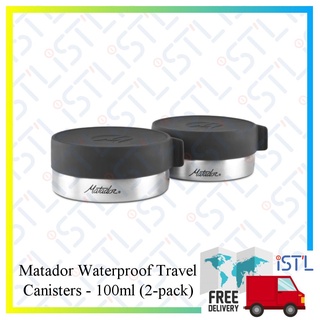 Matador Waterproof Travel Canisters - 100ml (2-pack)