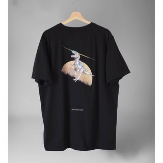 เสื้อยืด พิมพ์ลายไดโนเสาร์ Jurassic World x Uniqlo x Hajime Sorayama ไซซ์ XL สําหรับผู้ชาย