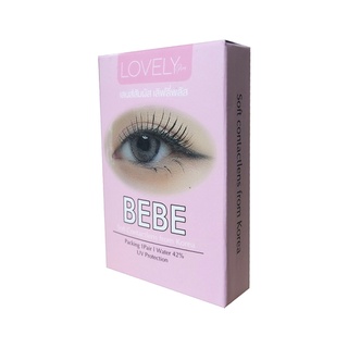 Bebe blister lovelylens เลนส์สัมผัส เลิฟลี่พลัส