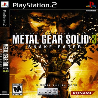 Metal Gear Solid 3: Snake Eater (USA) [DVD] PS2