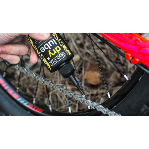 New2025 น้ำมันหยอดโซ่ Muc-Off Dry&Wet Lube Chain Lube,มีขนาด 50ml.&120ml. ช่วยให้การเข้าเกียร์เป็นไปได้อย่างราบรื่น - รูปที่ 2