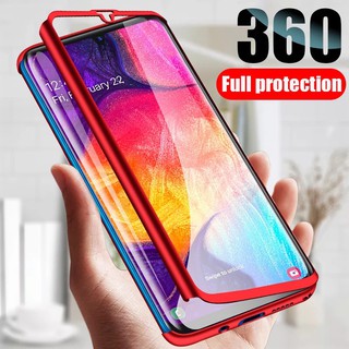 Case Huawei Y5Prime 2018 Y5LITE เคสประกบหน้าหลัง แถมฟิล์มกระจก1ชิ้น เคสแข็ง เคสประกบ 360 องศา สวยและบางมาก สีดำสีแดง