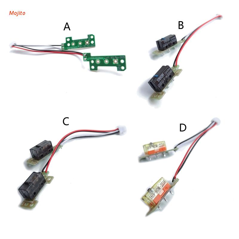 Mojito เมาส์ Micro Switch ปุ่มวงกลมบอร์ดคีย์เมนบอร์ดสําหรับ logitech G304 G305 เมาส์ปุ่มบอร์ดสายอะไห