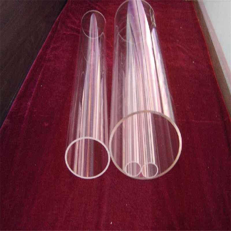 10pcs/Quartz tube size and caliber quartz glass tube furnace high