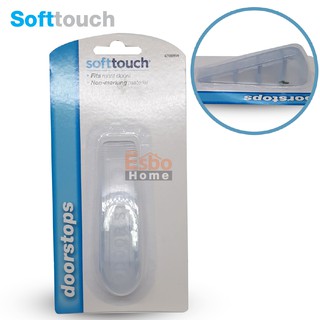 ลิ่มกันบานประตู (พลาสติก) สีใส Soft Touch #2180