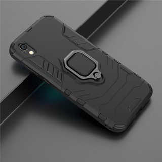 เคส Huawei Y5 2019 ฮาร์ดเคสกันกระแทกเคสโทรศัพท์ Hybrid Armor Shockproof Ring Case Y 52019 Y52019 Cover Stand