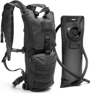 Diaz Sport : DAZAMZ001* เป้สะพานหลัง Black Tactical Hydration Pack