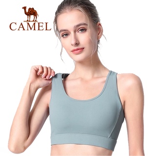 Camel ชุดชั้นใน สปอร์ตบรา กันกระแทก สําหรับผู้หญิง ใส่ออกกําลังกาย วิ่ง