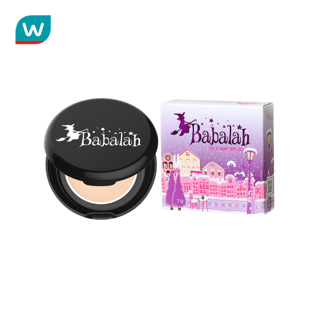 Babalah บาบาร่า ยูวี ทูเวย์ พาวเดอร์ SPF20++ 7 ก. #02 เบจ