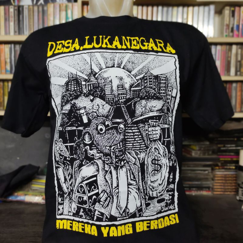 MUSIC T-SHIRT PUNK BAND T-SHIRT DESALUKANEGARA