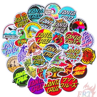 ❉ Santa Cruz - Fashion Brand Logo สติ๊กเกอร์ ❉ 50Pcs/Set DIY Fashion Luggage Laptop Skateboard Decals Doodle สติ๊กเกอร์