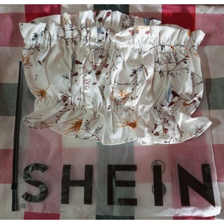 เสื้อครอปเกาะอกsheinมือ1