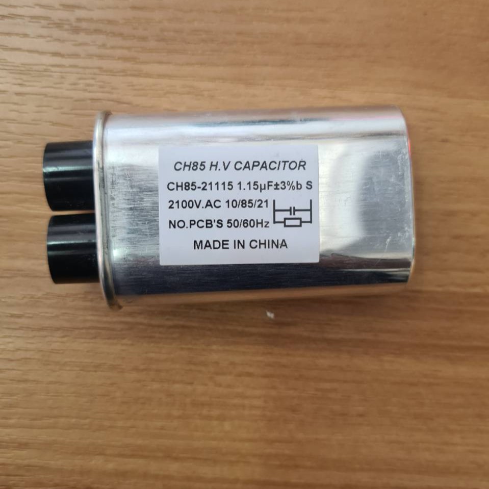 0000558 คาปาซิเตอร์ CAPACITOR ไมโครเวฟ 1.15 uF 2100VAC