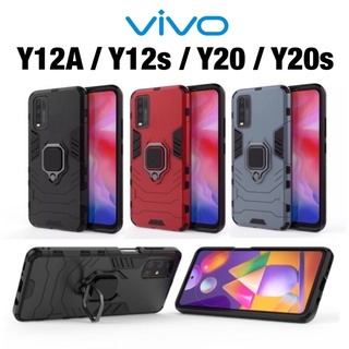 เคสป้องกันการกระแทก มีแหวน vivo Y12A Y12s Y20 Y20s Y20i Y21s