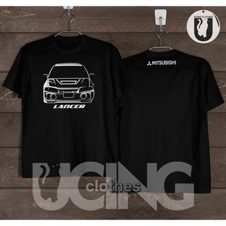 เสื้อยืด พิมพ์ลาย Mitshubishi Lancer Evo 4 สําหรับยานยนต์