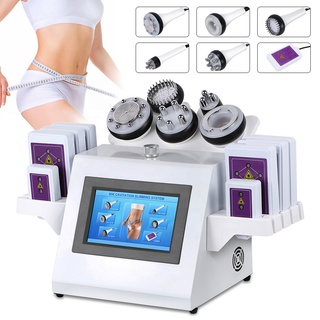 Portable 80k ultrasonic radio frequency rf cavi lipo system cellulite removal body vacuum therapy massage spa machine WR