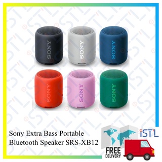 Sony SRS-XB12 Compact and Portable Waterproof Wireless Speaker with Extra Bass