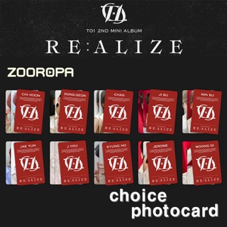 [ZOOROPA] TO1 RE:ALIZE LIE ver. 2 Photo cards [Original]