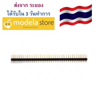 ก้างปลา 1x40 Pin 2.54 mm Pin Header Single Row Pin Male Header