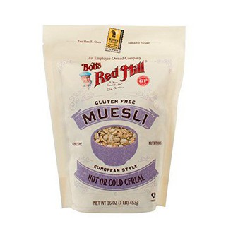 Bobs Red Mill Gluten Free Muesli 16 Oz  Bobs Red Mill Gluten Free Muesli 16 ออนซ์