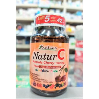 B Shine Natur C 30เม็ด เนเจอร์ซี อะเซโรลา เชอร์รี่  บีไชน์ acerola bshine