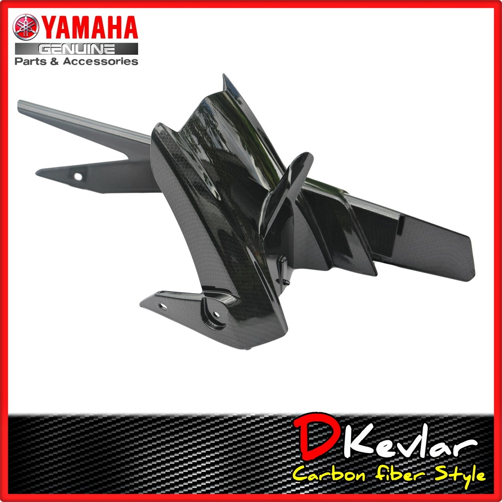 บังโคลนหลัง EXCITER 2015-2020 EXCITER 155 เคลือบลายเคฟล่าร์ อะไหล่แท้เบิกศูนย์ ของแต่งEXCITER ของแต่