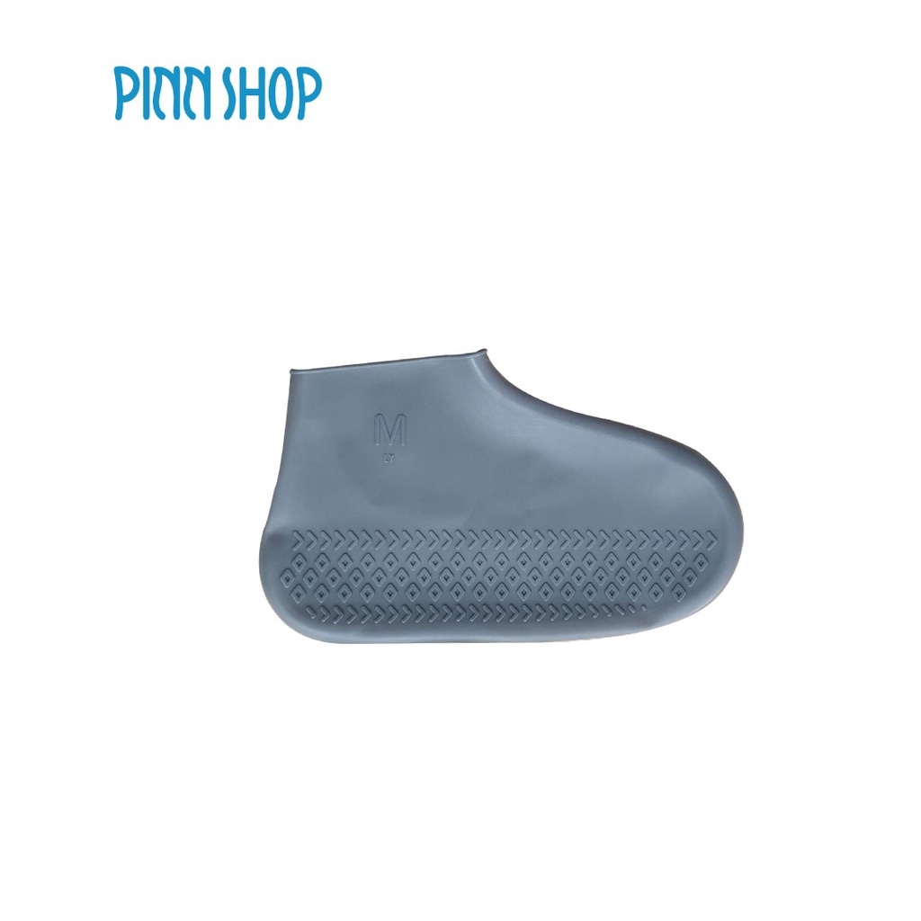 Pinn Shop CuteCoolhousehold  รองเท้าซิลิโคนกันน้ำ (สีเทา) มี3ขนาดให้เลือก