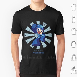 [COD]เสื้อยืด ผ้าฝ้าย พิมพ์ลายหุ่นยนต์ Mega Man สไตล์ญี่ปุ่น เรโทร คลาสสิก สําหรับผู้ชาย