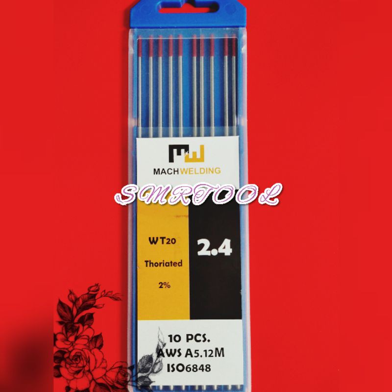 ลวดเชื่อมทังสเตนหัวแดง(WT-20)