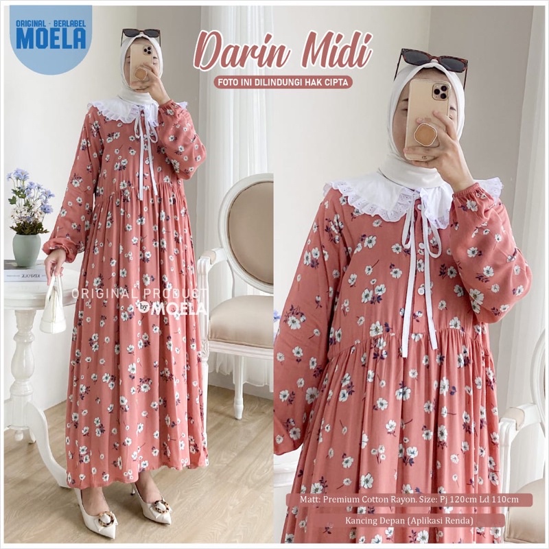 Darin Midi Dress ld 110 โดย Original Moela Labeled