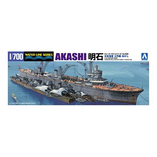 โมเดลเรือช่วยรบ AOSHIMA IJN. Repair Ship AKASHI 1/700