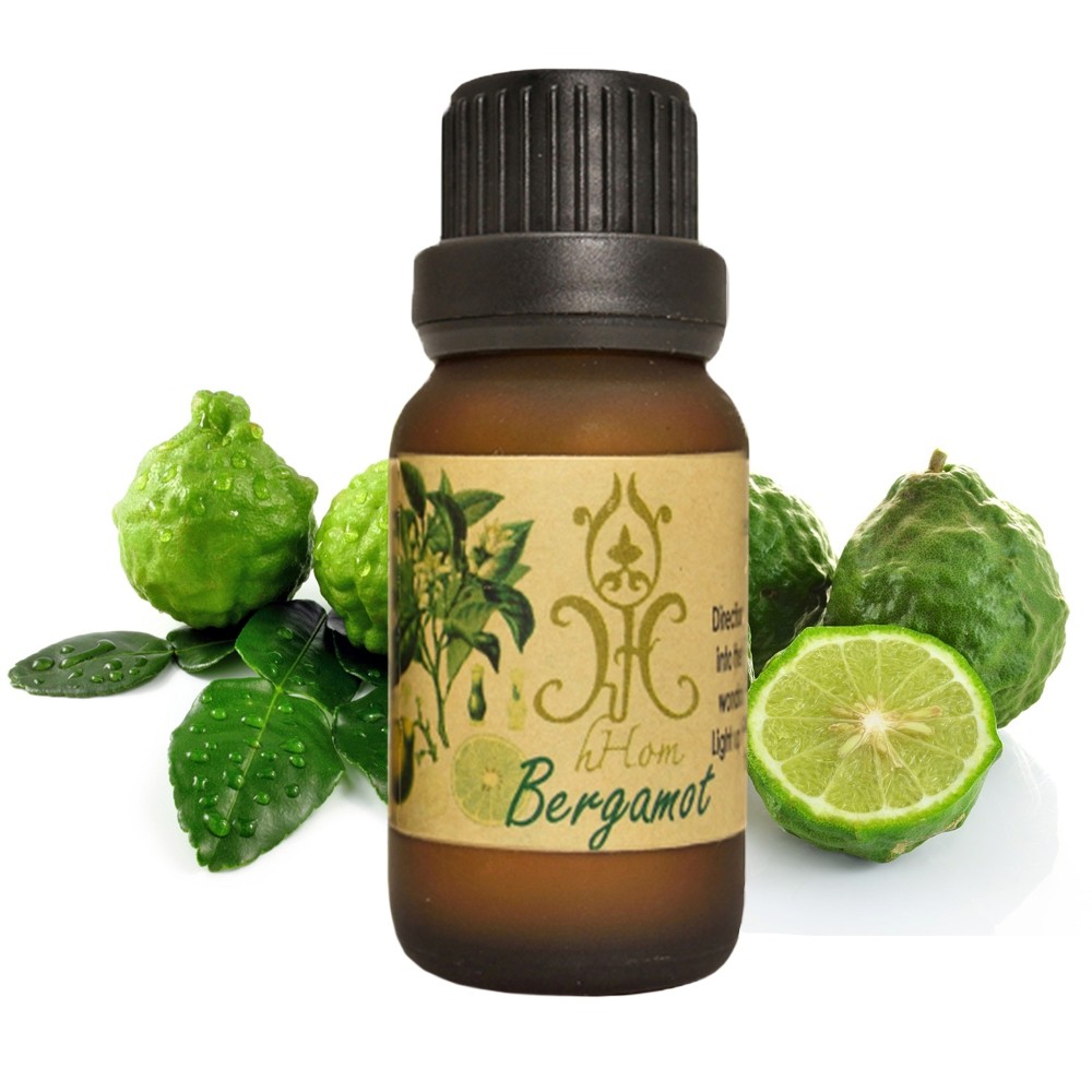 Essential Oil น้ำมันหอมระเหย กลิ่น มะกรูด Bergamot 15ml. Shopee Thailand