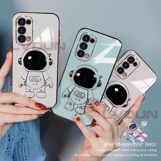 เคส oppo reno 5 reno 4 4G reno 5pro 5g Foldable bracket oppo reno 5 4g reno 4 4g reno 5 5g reno 5pro 5g phone case oppo reno 5 reno astronaut oppo reno 5 Shockproof case YHY1