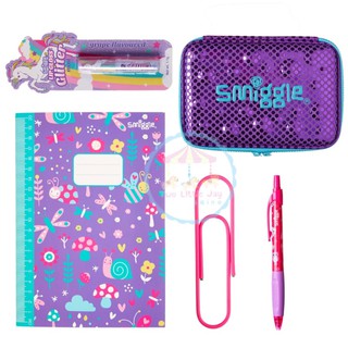 เซ็ทสุดคุ้ม เซ็ทกล่องดินสอ 2 ชั้น Smiggle Glossy Glam Party Set