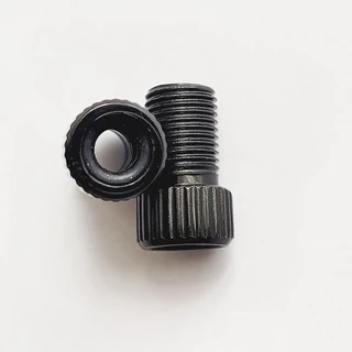 2ชิ้น อะแดปเตอร์หัวแปลงสูบลมจุ๊บเล็กเป็นจุ๊บใหญ่ PRESTA TO SHRADER VALVE ADAPPTERS 2PCS
