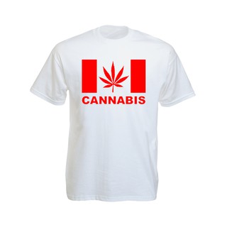 เสื้อยืดราสต้าTee-Shirt Canada เสื้อยืดสีขาว/สีดำลายธงชาติ Canada แต่เขียนคำว่า แทน White/Black Tee-Shirt