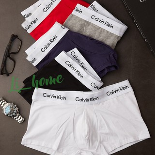 พร้อมส่ง กางเกงใน Calvin Klein กางเกงในผู้ชาย CK กางเกงในชาย ของแท้ 100% ผ้านิ่มใส่สบาย แฟชั่น ดูดซับเหงื่อได้ดี