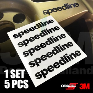 สติ๊กเกอร์   ติดล้อ  SPEEDLINE