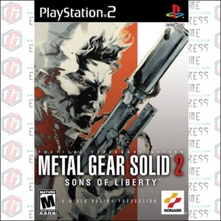 PS2: Metal Gear Solid 2 : Sons of Liberty (U) [DVD] รหัส 1214