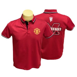 เช็คสินค้าก่อนสั่งซื้อเท่านั้น !!!! เสื้อโปโล แมนยู MUFC-011 (RED) สีแดง