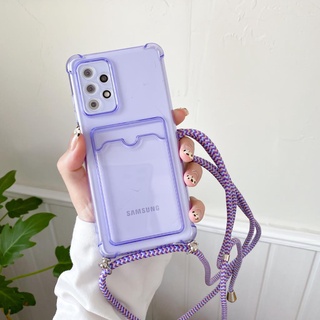 เคสโทรศัพท์กระเป๋าสตางค์ใสกันกระแทกพิมพ์ลายสําหรับ Samsung Galaxy S20 S10E S20 Fe Ultra S21 Plus A52